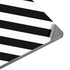 Black and White Geometric Stripes Universal Laptop 15in (12.2 x 8.8in) Skin